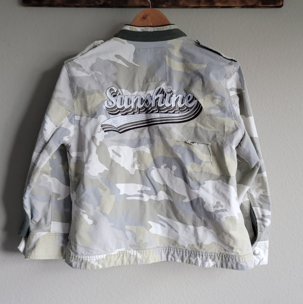 Flawed Zadig and Voltaire Cavi Camo Jacket - Picture 5 of 10